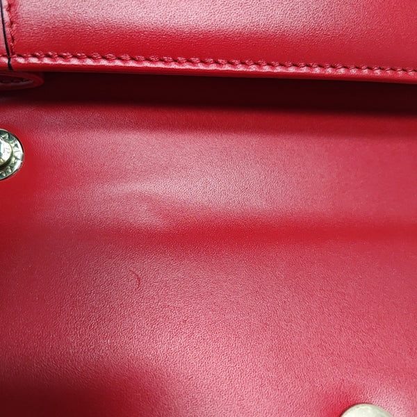 SERPENTI FOREVER Small Calfskin Red