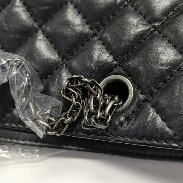 2.55 Quilted Calfskin Black