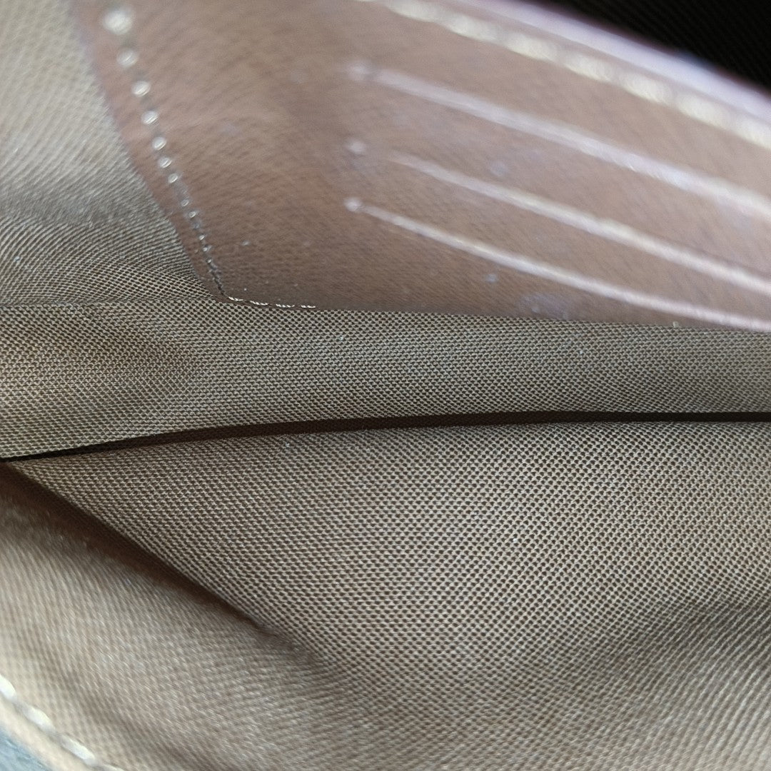 IVY Monogram Coated Canvas Brown
