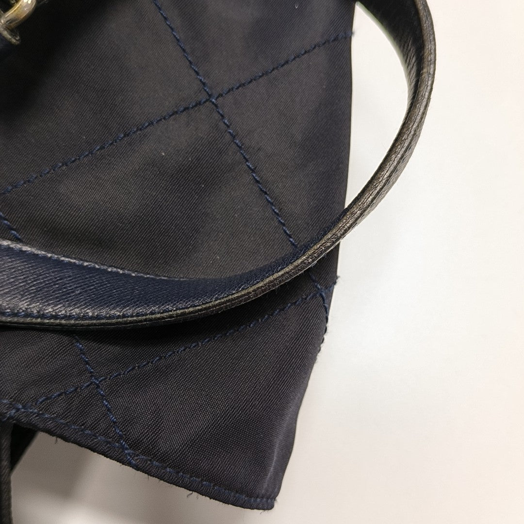 Vela Quilted Nylon Blue