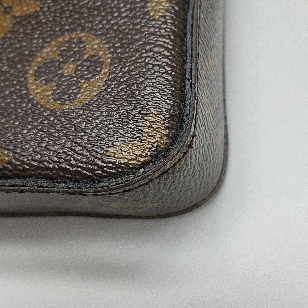 FÉLICIE Monogram Coated Canvas Brown
