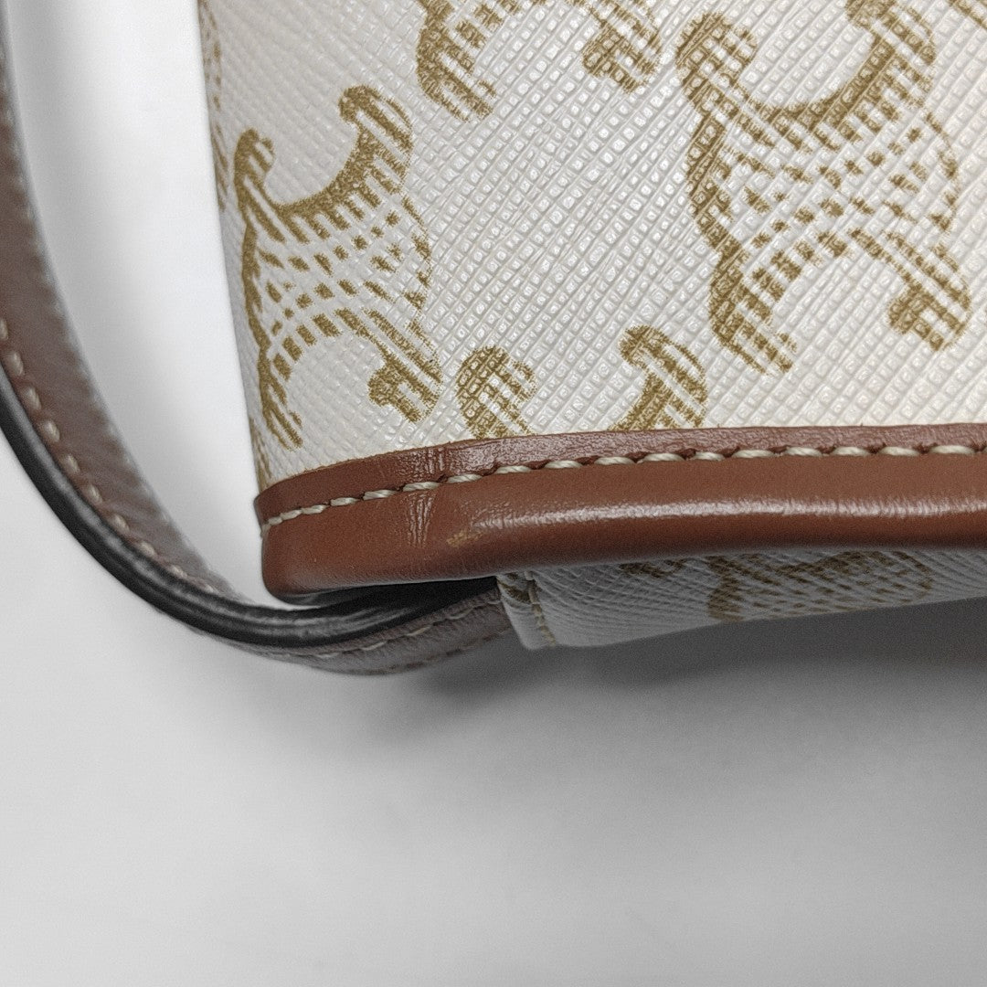 FOLCO Mini Coated Canvas White