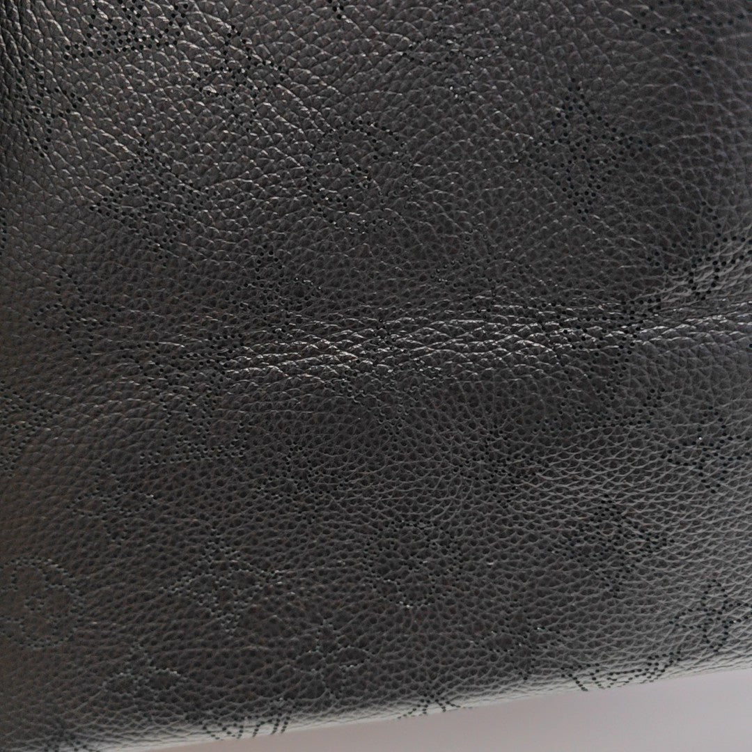 HINA PM Monogram Calfskin Black
