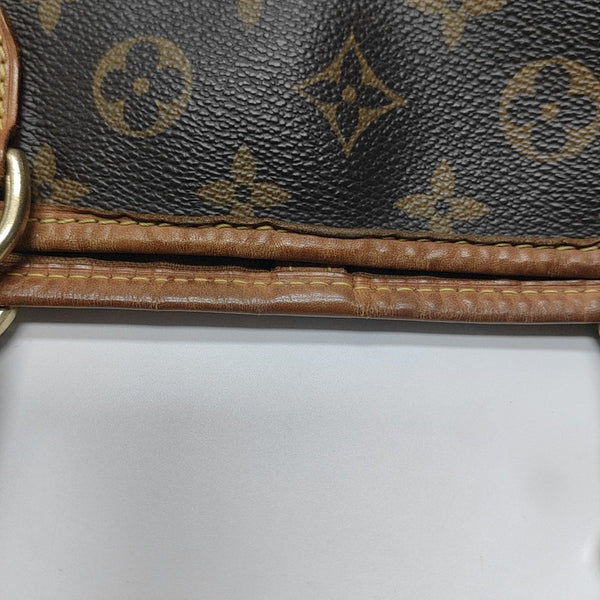BATIGNOLLES GM Monogram Coated Canvas Brown