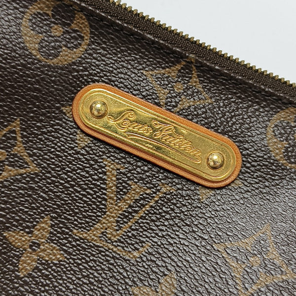 EVA Monogram Coated Canvas Brown