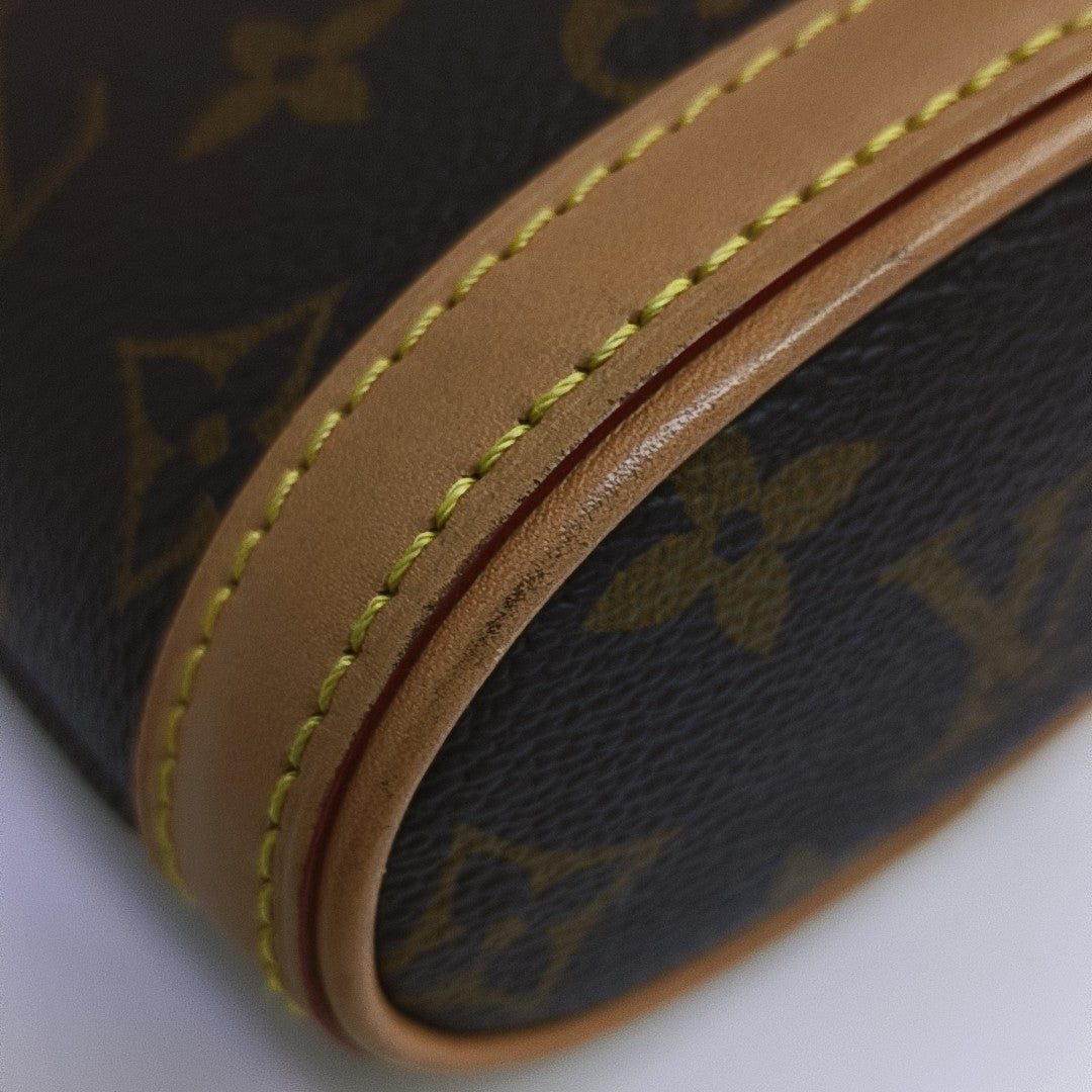 FOLD ME Monogram Coated Canvas Brown