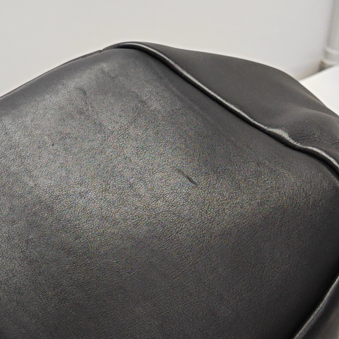 Beak Calfskin Black