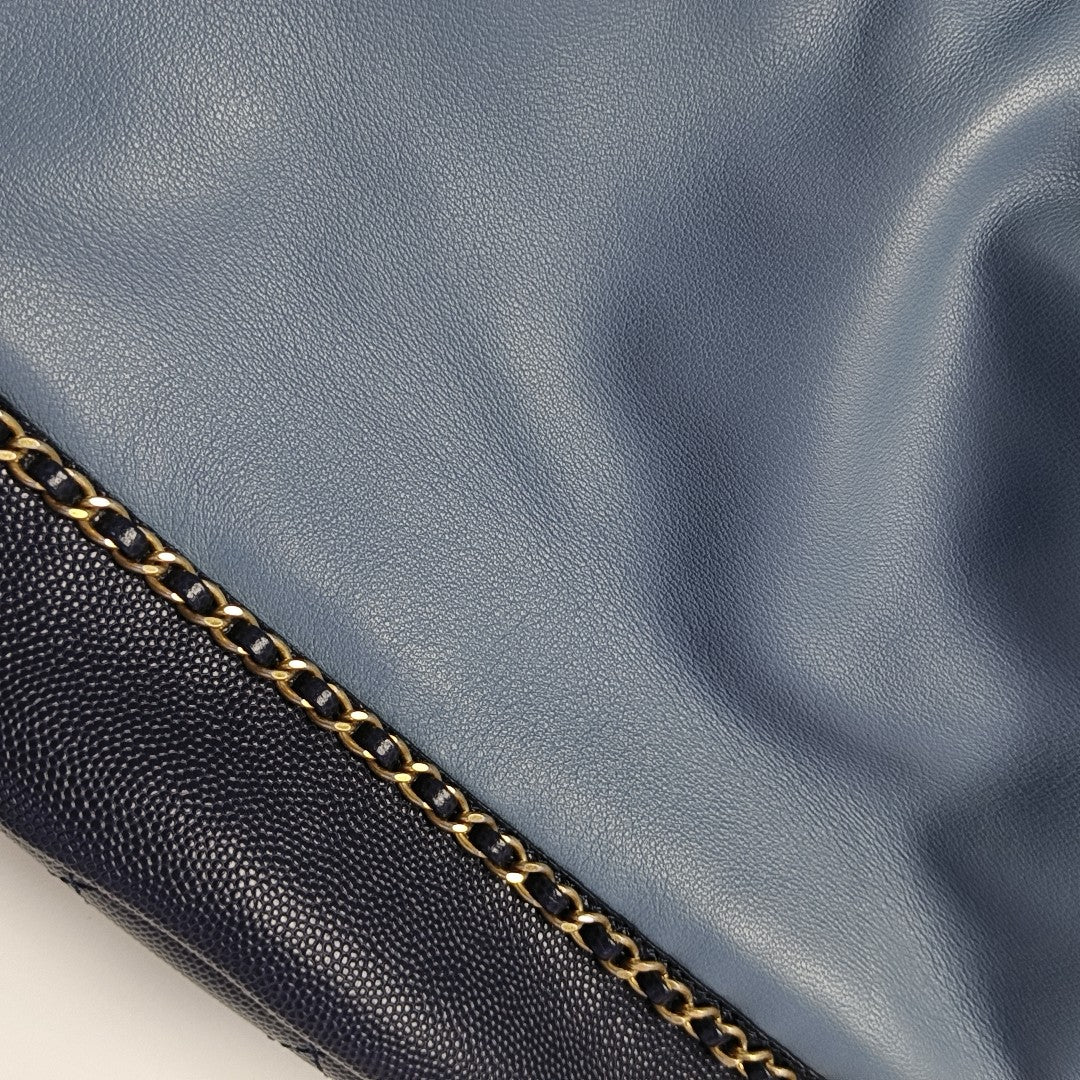 Quilted Lambskin Bucket Bag Multicolor