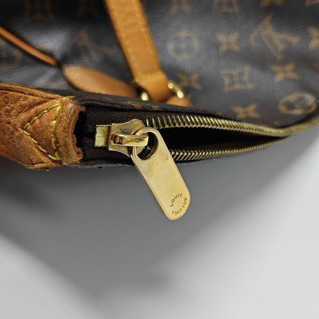 TOTALLY MM Monogram Coated Canvas Brown