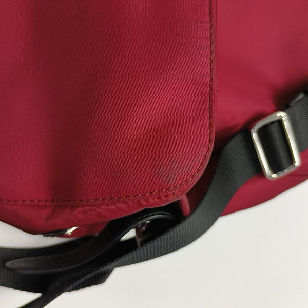 Black Nylon Nylon Red