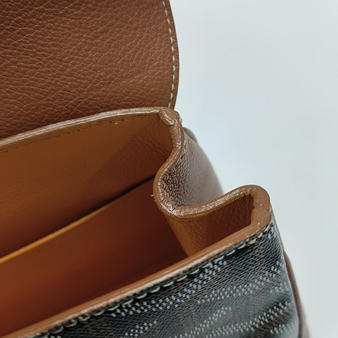 Saïgon Mini Coated Canvas Brown