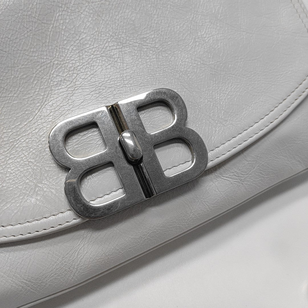 BB Small Calfskin White