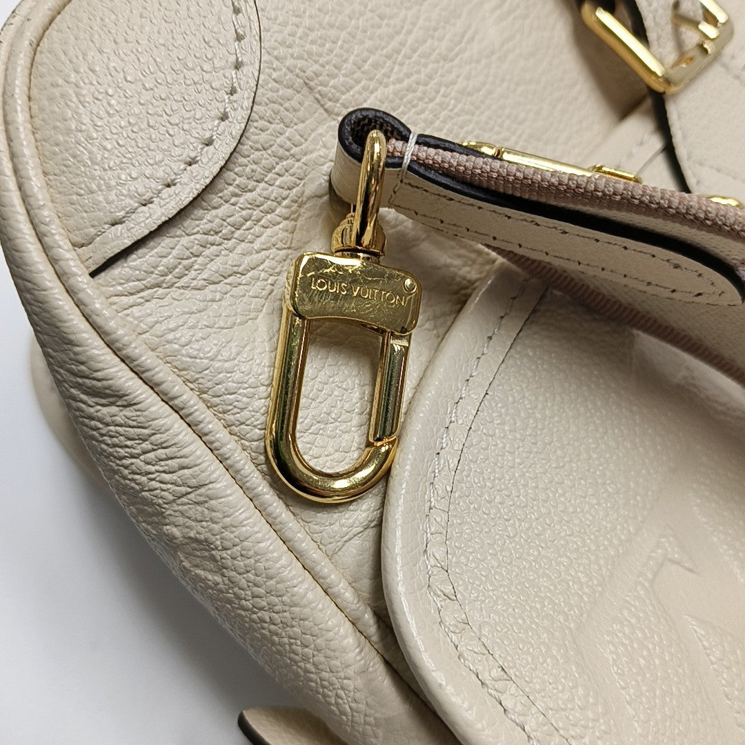 DIANE Monogram Calfskin Beige