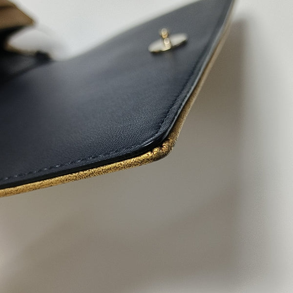 Diorama Cannage Calfskin Gold