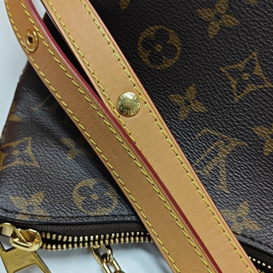 BOULOGNE Monogram Coated Canvas Brown
