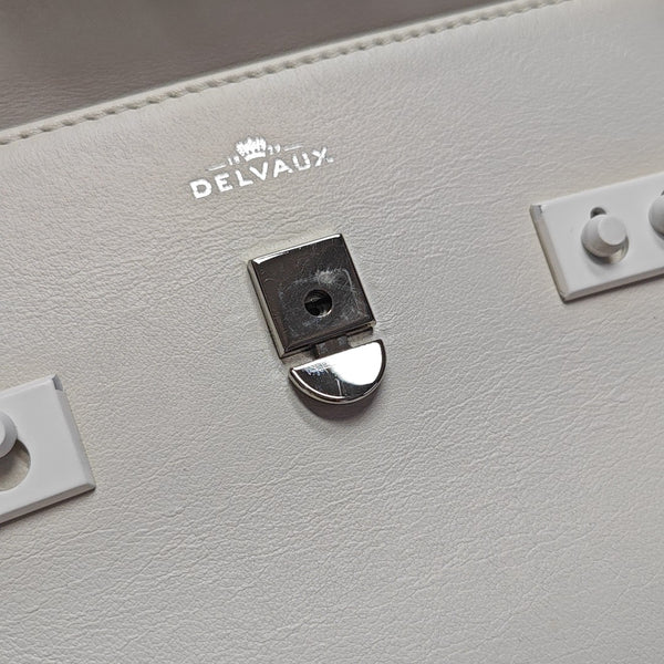 Tempête Small Calfskin White
