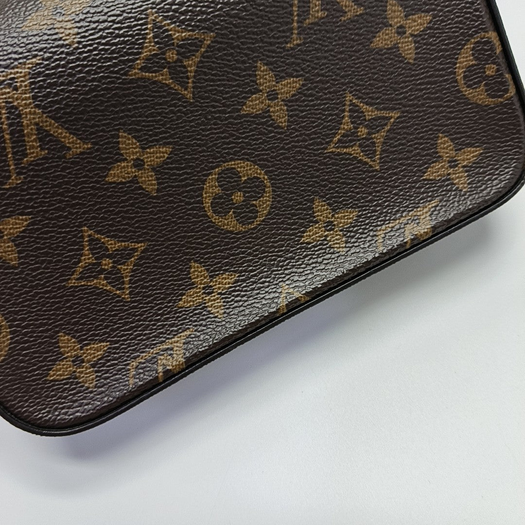 FÉLICIE Monogram Coated Canvas Brown