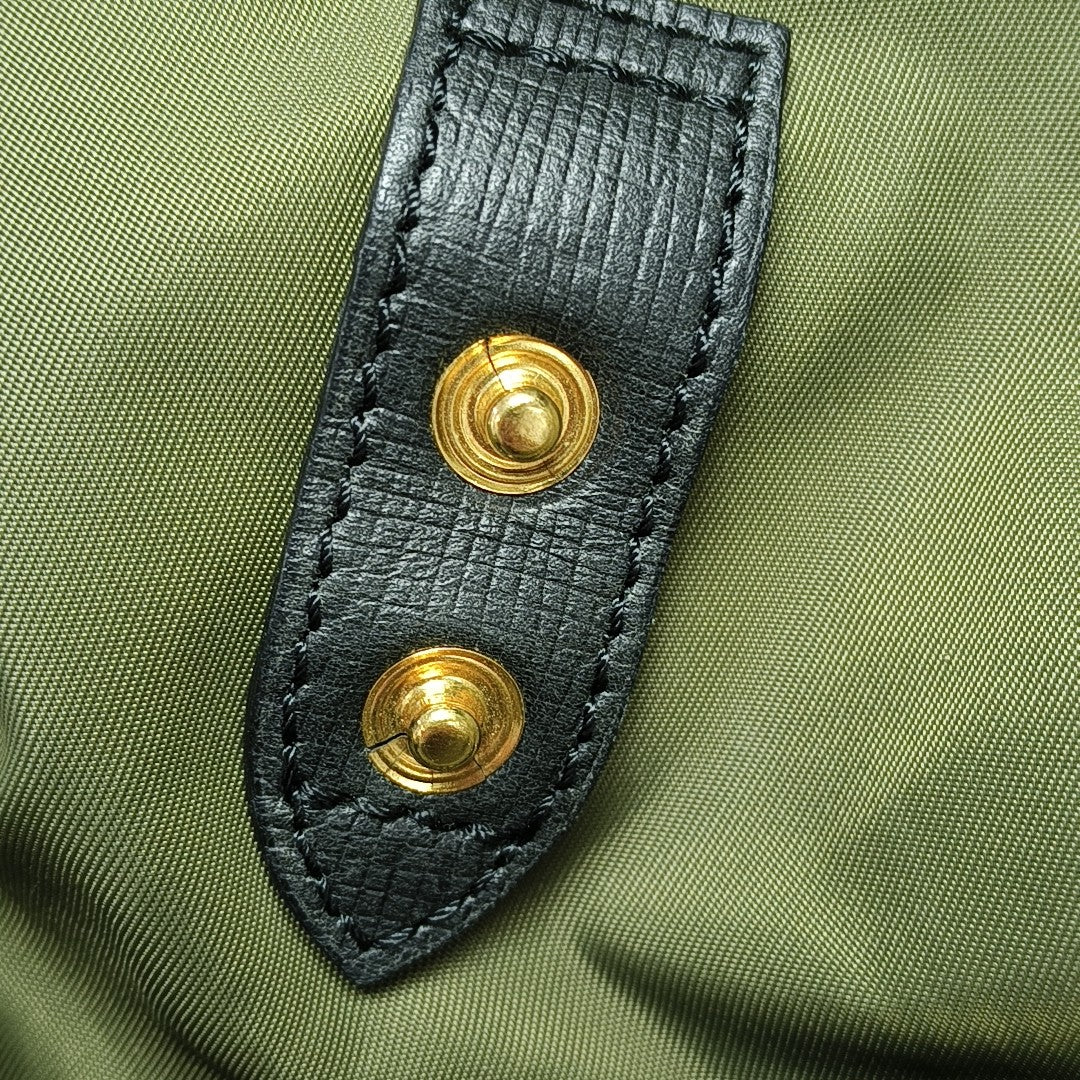 The Rucksack Medium Nylon Green