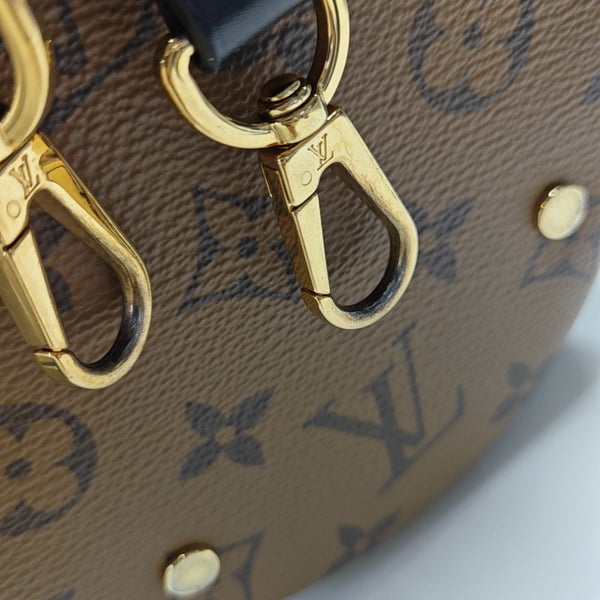 CANNES PM Monogram Coated Canvas Brown