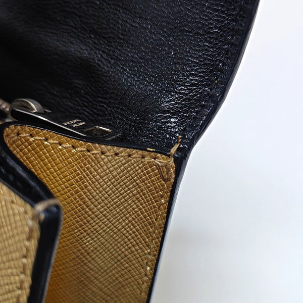 Sound Bag Saffiano Calfskin Gold