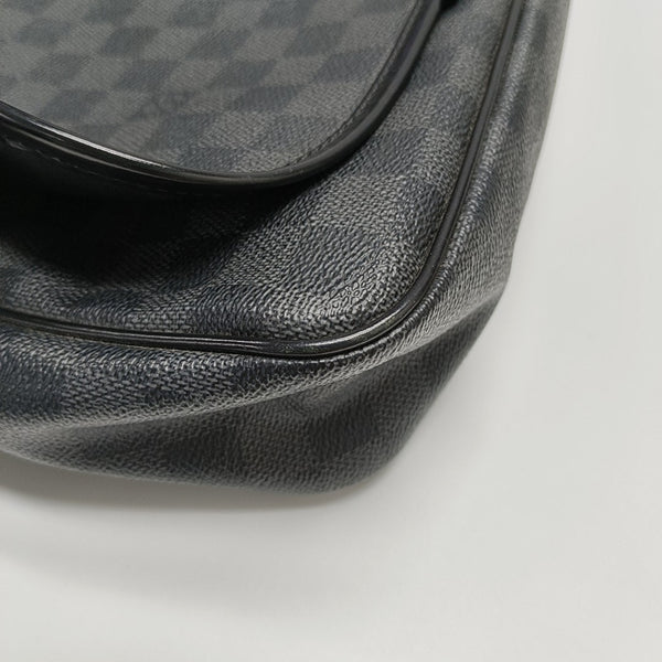 DANIEL Damier Graphite Coated Canvas Gray