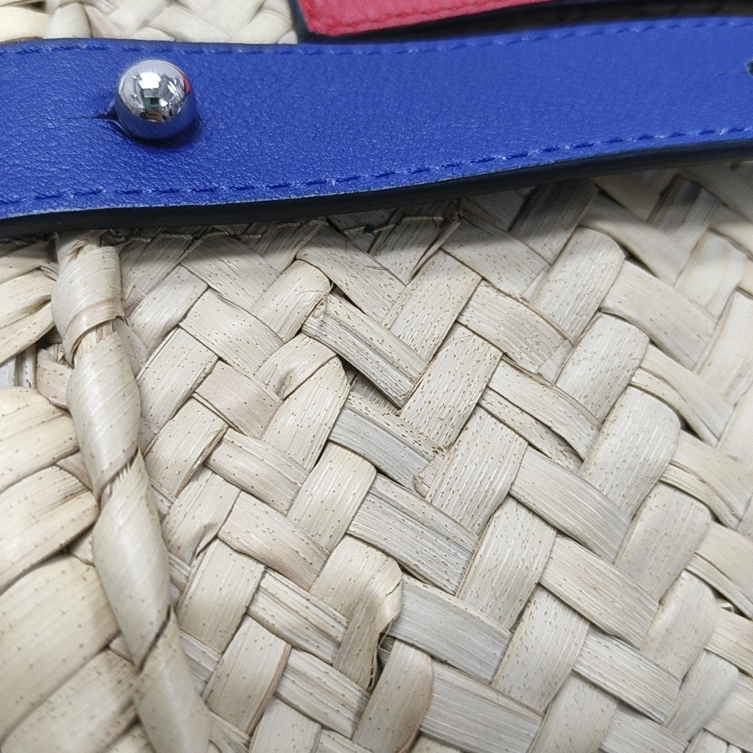 Basket Straw Yellow