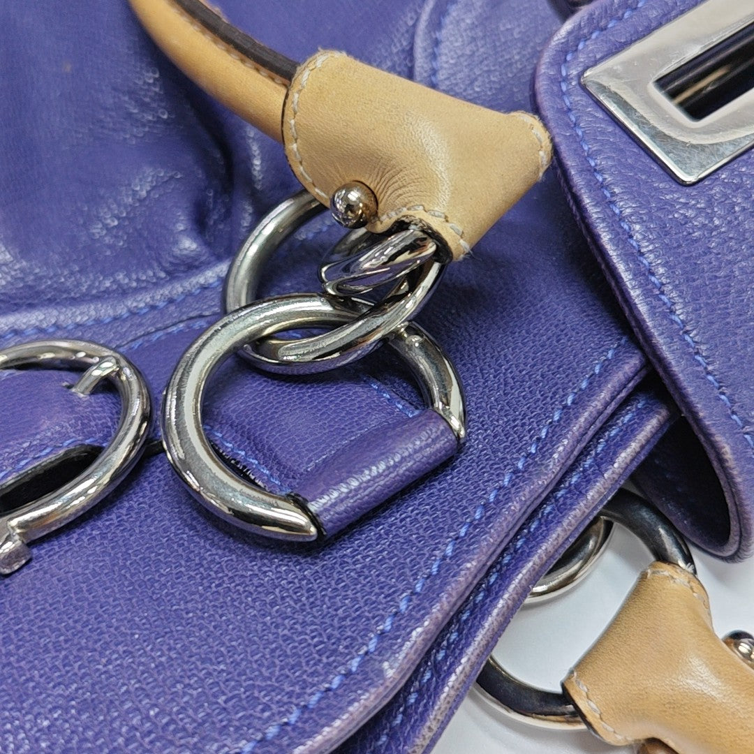Marissa Calfskin Purple