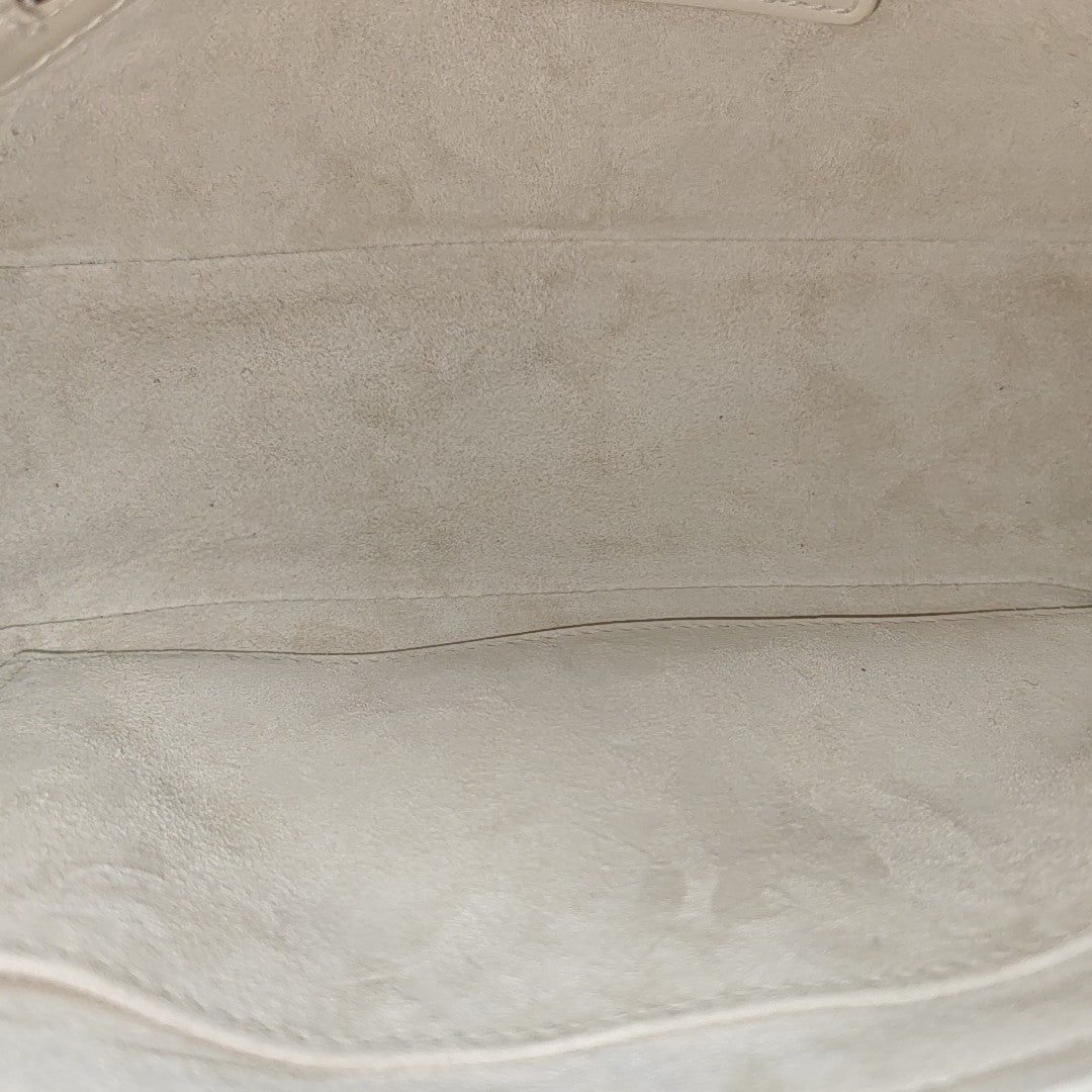 Diorcamp Small Cannage Calfskin White