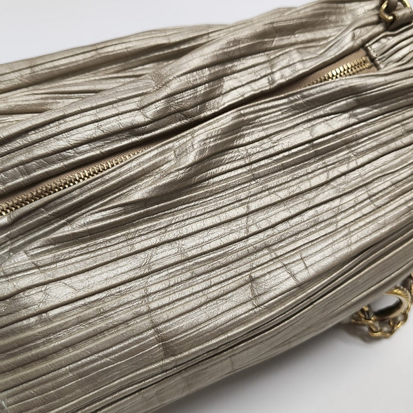 Calfskin Bucket Bag Beige