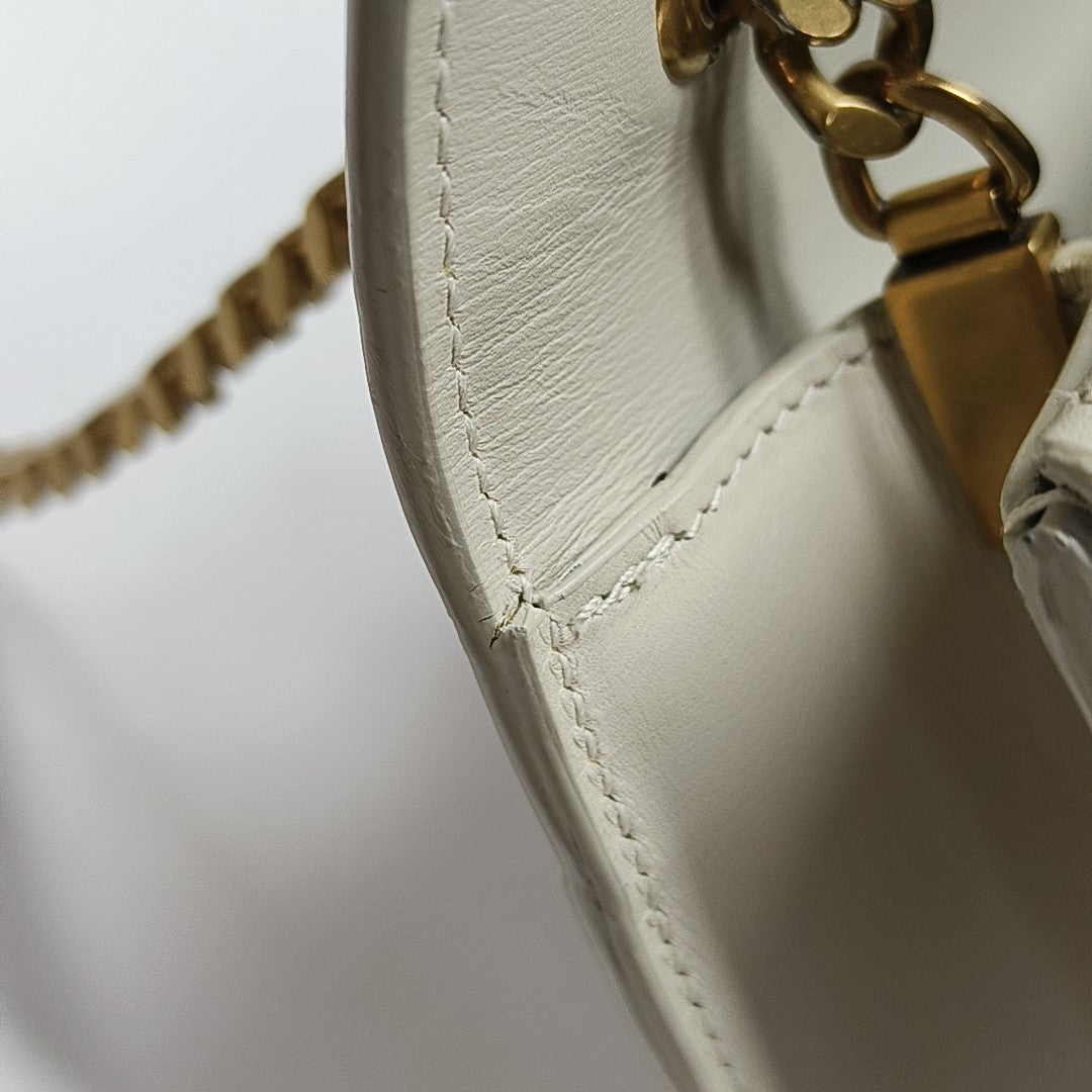 MONTAIGNE Calfskin White
