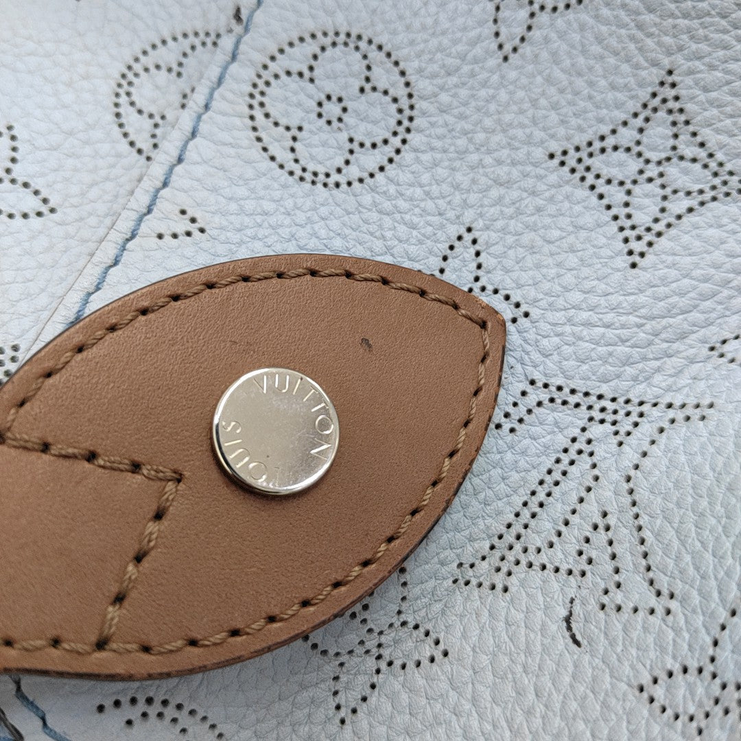 HINA PM Monogram Calfskin Blue