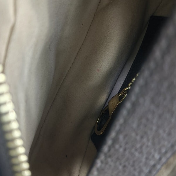 Ophidia Monogram Coated Canvas Beige
