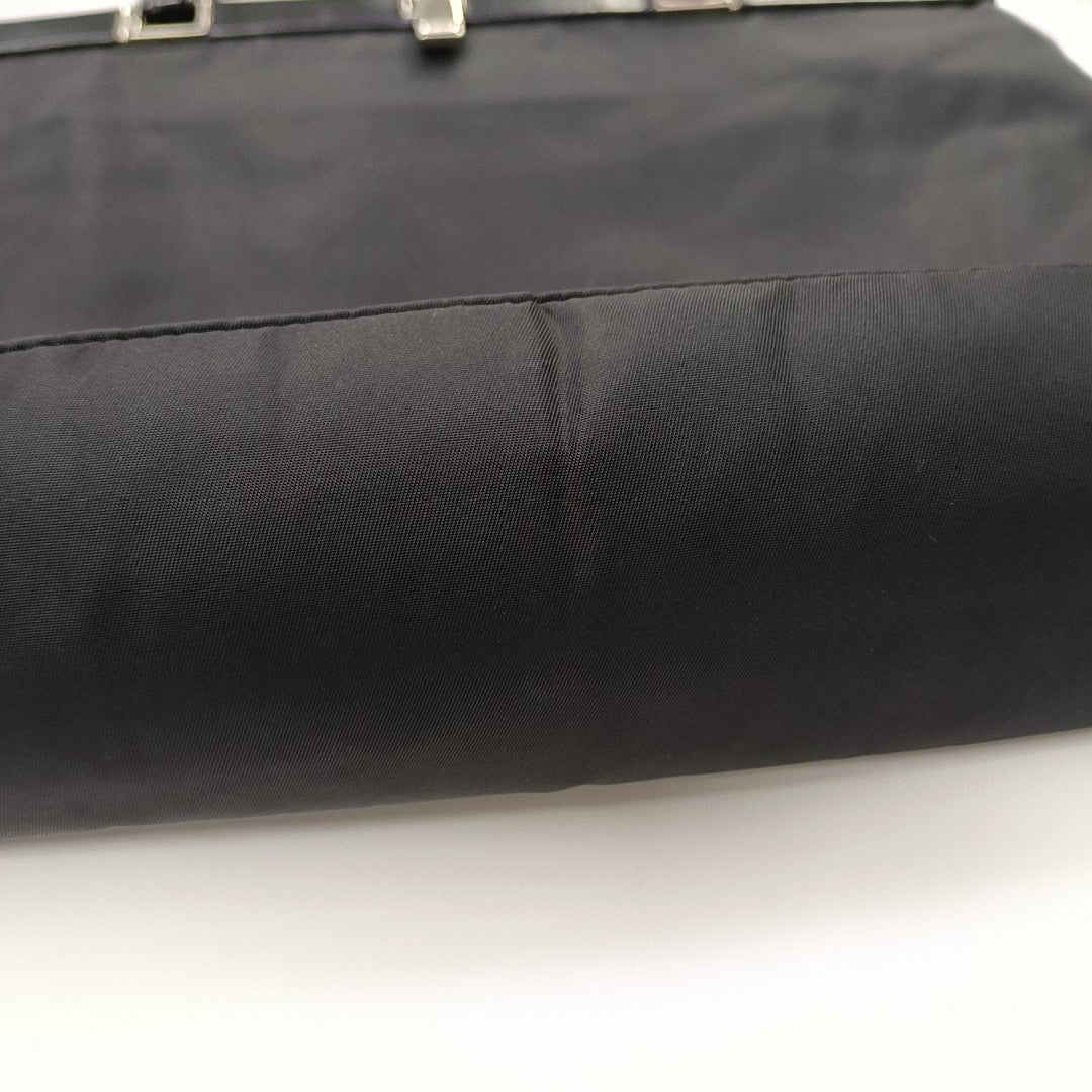 Nylon Tote Bag Black