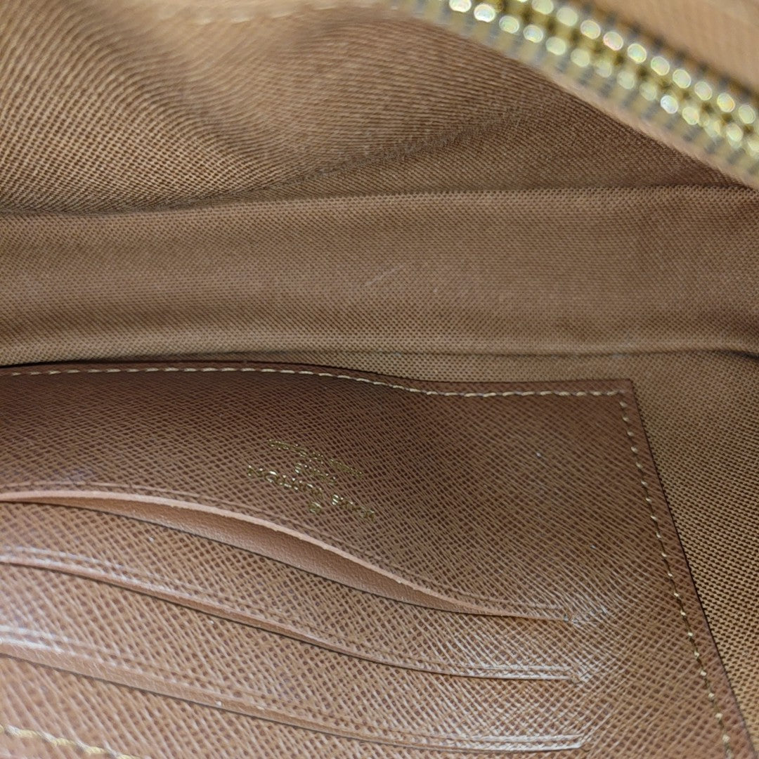 IVY Monogram Coated Canvas Brown