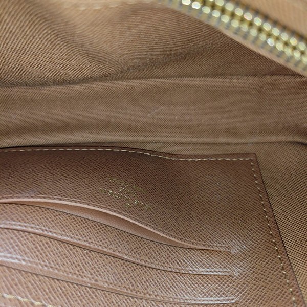 IVY Monogram Coated Canvas Brown