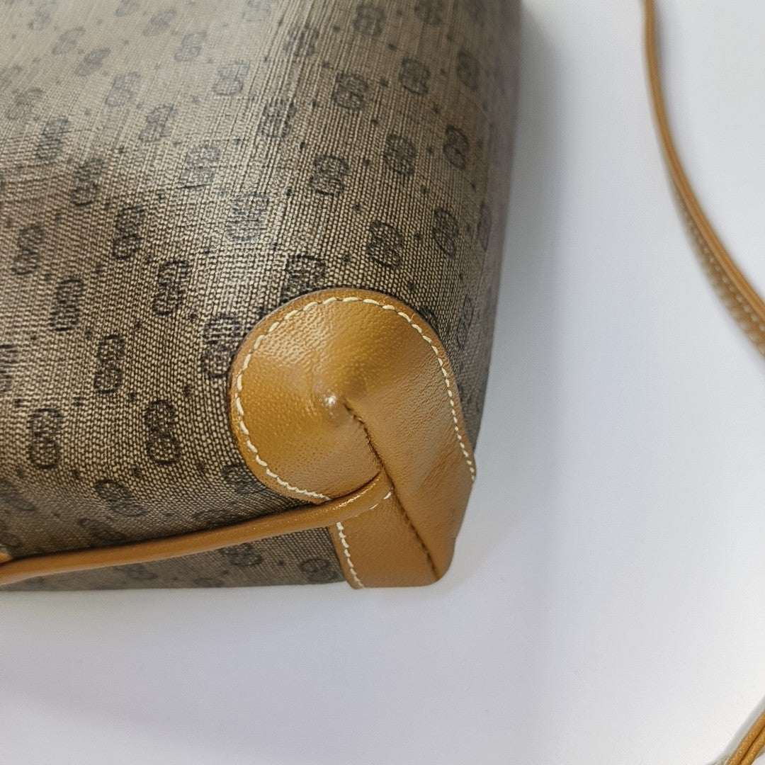 Monogram Coated Canvas Brown