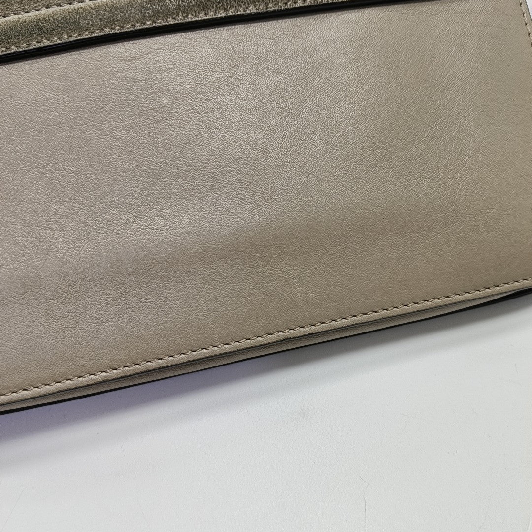 Faye Small Calfskin Gray