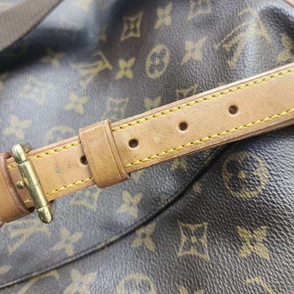 MONTSOURIS GM Monogram Coated Canvas Brown