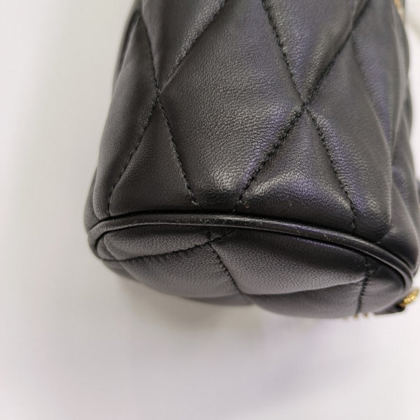 SADE Quilted Lambskin Black