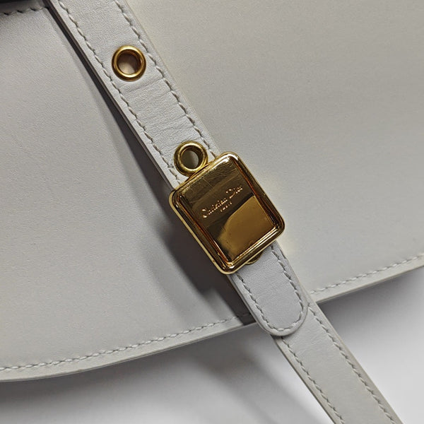Bobby Medium Calfskin White