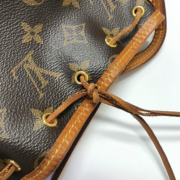 NÉONOÉ Nano Lona Revestida Monogram Marrón