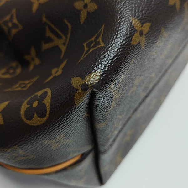 TURENNE MM Monogram Coated Canvas Brown