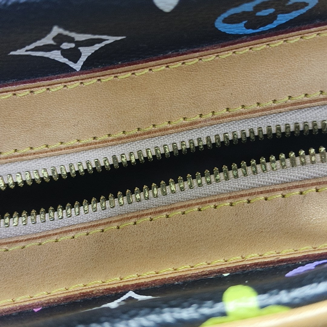 LV × TM CLAUDIA Monogram Coated Canvas Black