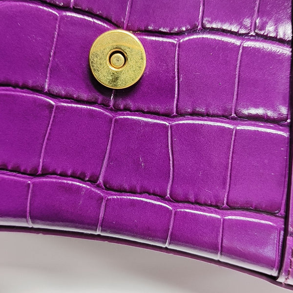 Hourglass XS Calfskin Purple