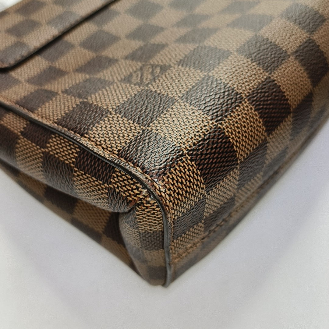 VAVIN PM Damier Ebene Coated Canvas Brown