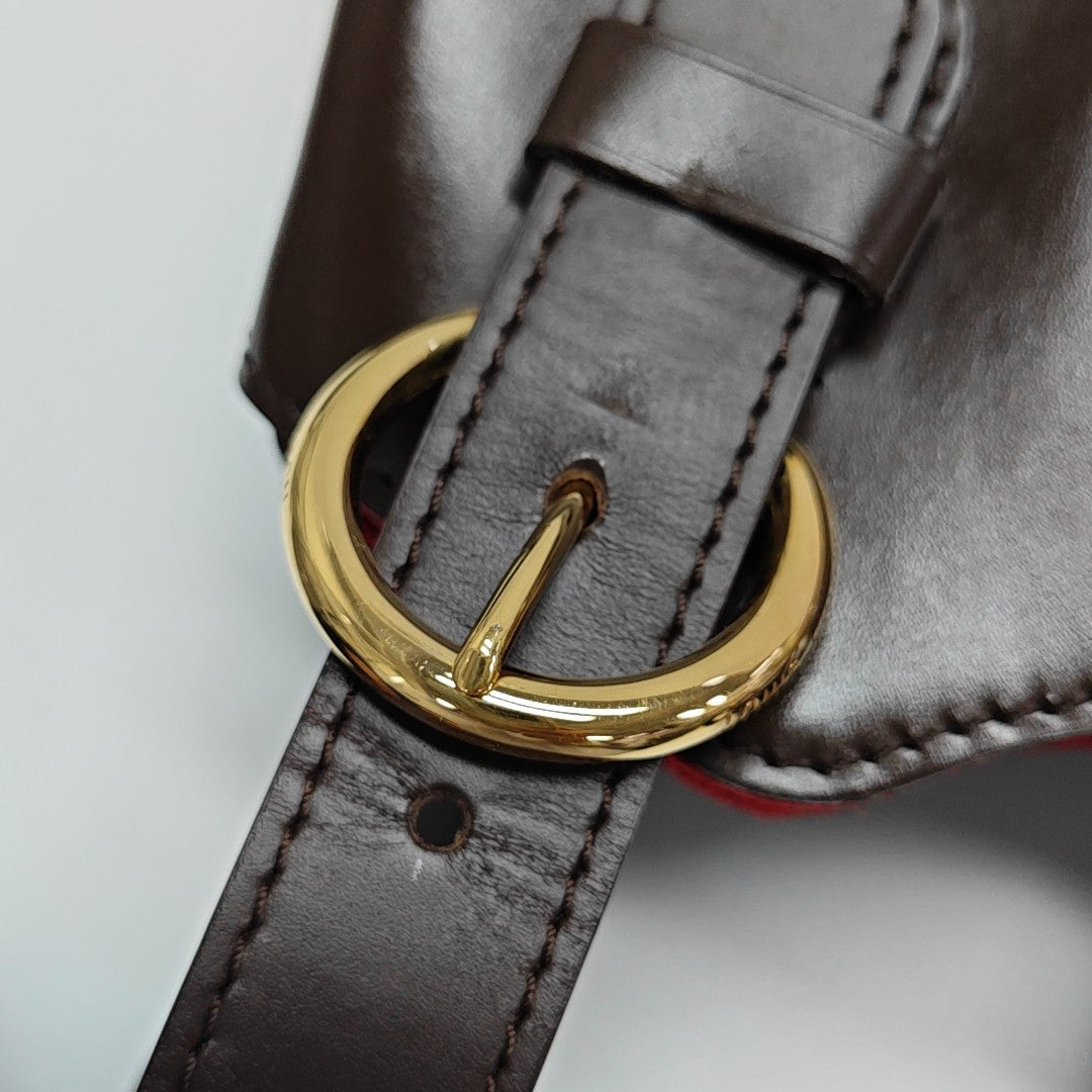 SISTINA GM Damier Ebene Coated Canvas Brown