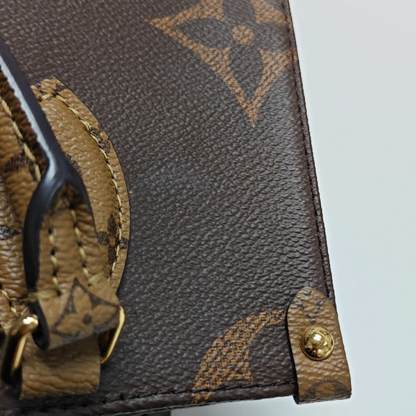 ONTHEGO PM Monogram Coated Canvas Brown
