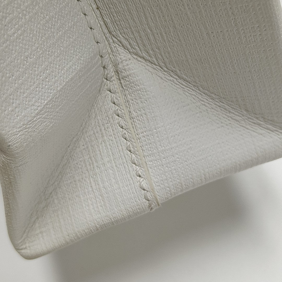 Shopping Bag Super Mini Calfskin White