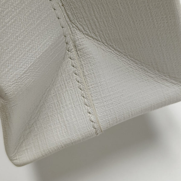 Shopping Bag Super Mini Calfskin White