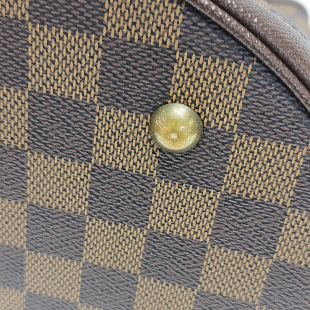 BUCKET PM Damier Ebene Coated Canvas Brown
